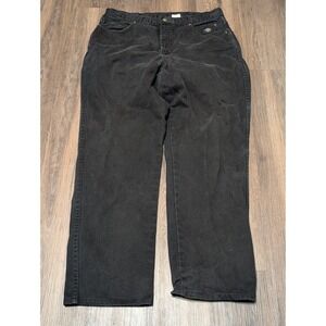 Harley-Davidson‎ Jeans Relaxed Fit Black Denim Pants Motorcycle USA Made 36x30